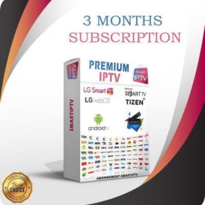3 Months Premium IPTV Subscription